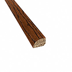 Prefinished Distressed Kensington Oak Hardwood 1/2 in thick x .75 in wide x 78 in Length Shoe Molding